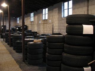 Das Kunden-Reifenlager von Auto Thum Lienz